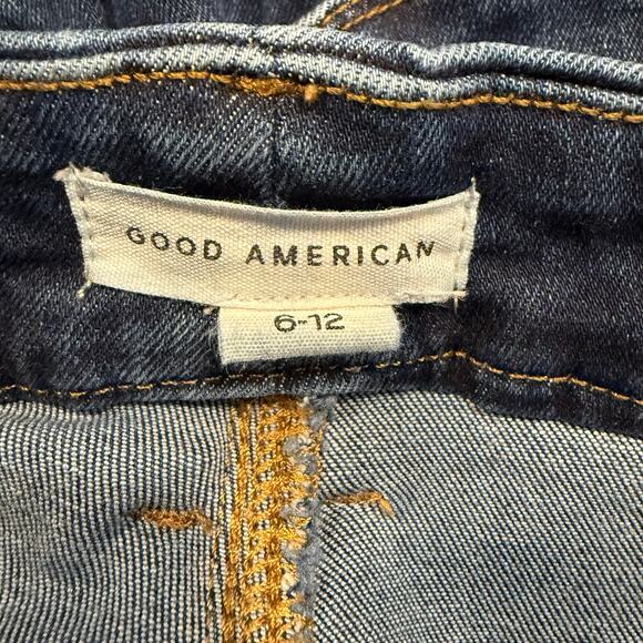 Good American Dark Blue Boot Cut Jeans - Picture 5 of 5